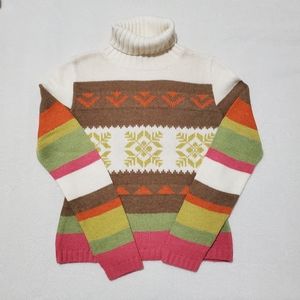 Buzz Woman Turtleneck Sweater Size S